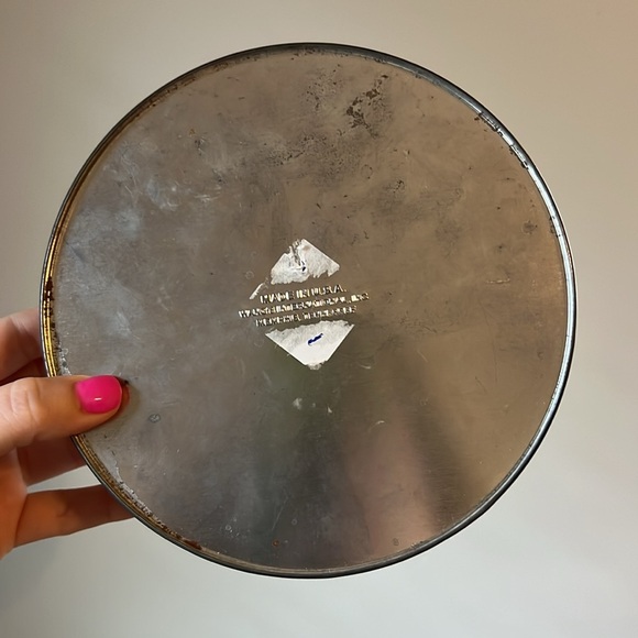 Vintage Victorian Antique Metal Candy Tin Box 6.5” Coquette Victorian Era - Picture 3 of 5